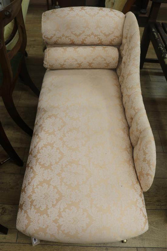 A small chaise longue